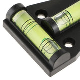 T Shaped Spirit Level for Caravan Tripod Camper RV Boat Trailer Use - Close-Up Angle