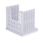Bread Slicer Cutting Guide for Toast Sandwich with Adjustable Thickness Foldable