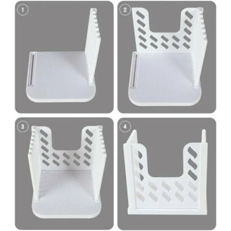 Bread Slicer Cutting Guide for Toast Sandwich with Adjustable Thickness Foldable