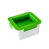 Simple Tofu Press/Marinating Dish, Removes Moisture From Tofu Automatically Au - Front View