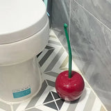 Soft Wool Toilet Brush with Long Handle Plastic Cleaning Brush Household Tool - Extra Image
