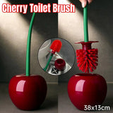 Soft Wool Toilet Brush with Long Handle Plastic Cleaning Brush Household Tool - Extra Image