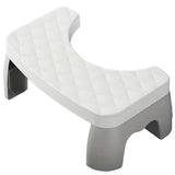 Toilet Stool Anti-Slip Bathroom Footstool for Home Use with Stable Support Design - Black - Extra Image