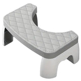 Toilet Stool Anti-Slip Bathroom Footstool for Home Use with Stable Support Design - Blue