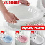 Au Portable Hemorrhoid Therapy Sitz Bath Toilet Bidet Tub For Pregnant Patientau - Blue