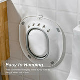 Foldable Toilet Sitz Bath Basin for Personal Hygiene and Daily Cleaning Use - Close-Up Angle