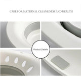 Foldable Toilet Sitz Bath Basin for Personal Hygiene and Daily Cleaning Use - Low Angle