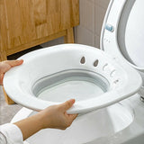 Foldable Toilet Sitz Bath Basin for Personal Hygiene and Daily Cleaning Use - Extra Image