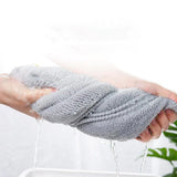 Soft Toilet Seat Bathroom Washable Warmer Cushion Mat Cover Pad Hook New Lid  Au - Blue - Rear View