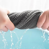 Soft Toilet Seat Bathroom Washable Warmer Cushion Mat Cover Pad Hook New Lid  Au - Blue - Extra Image