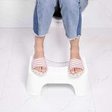 1X Sit And Squat Squatty Potty Stool Non-Slip Toilet Stools Healthy - Top-Down View