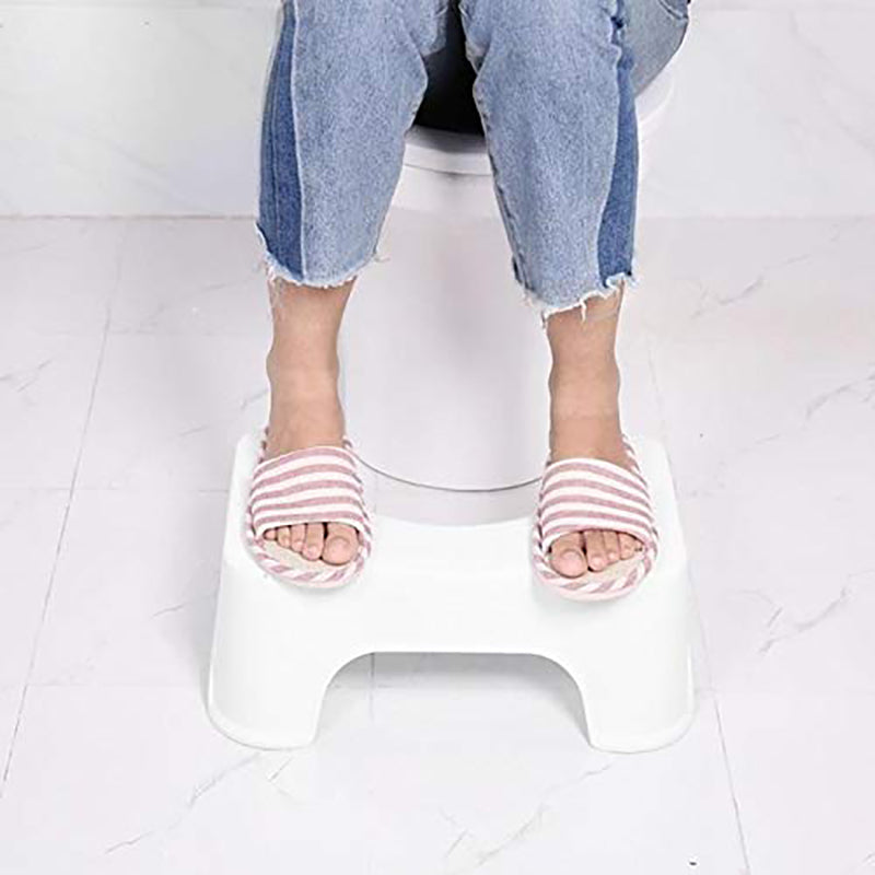 1X Sit And Squat Squatty Potty Stool Non-Slip Toilet Stools Healthy