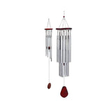 Outdoor Garden Wind Chimes Large Deep Tone Windchime Chapel Bell Home Decor - 6 Tubes - Side View