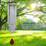 Outdoor Garden Wind Chimes Large Deep Tone Windchime Chapel Bell Home Decor - 6 Tubes