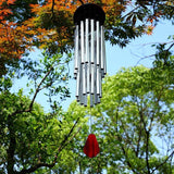 Outdoor Garden Wind Chimes Large Deep Tone Windchime Chapel Bell Home Decor - 6 Tubes