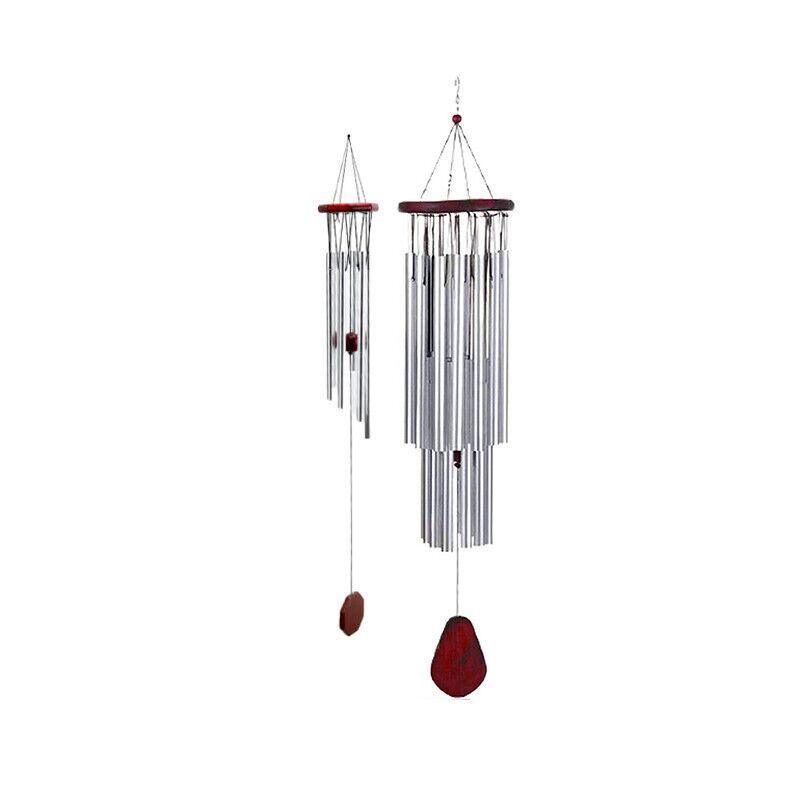 Outdoor Garden Wind Chimes Large Deep Tone Windchime Chapel Bell Home Decor - 6 Tubes