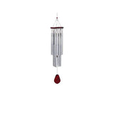 Outdoor Garden Wind Chimes Large Deep Tone Windchime Chapel Bell Home Decor - 6 Tubes - Rear View