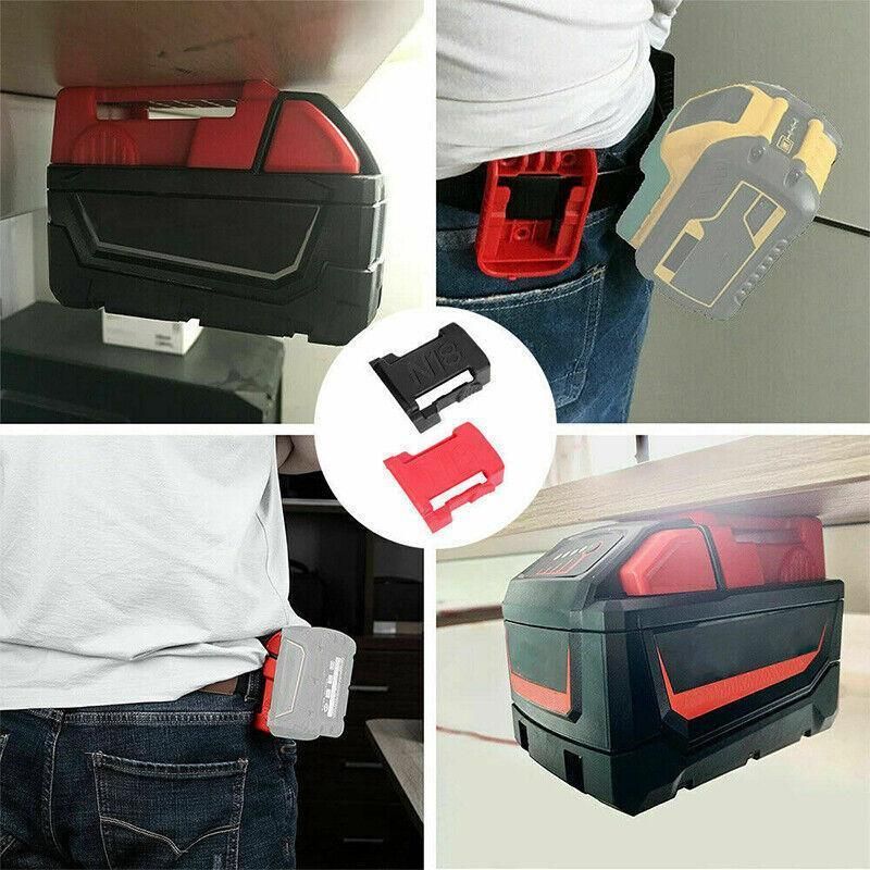 5Pcs Battery Mount Holder Stand For Milwaukee M18 18V Tool Battery Accessoriesau