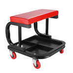Multifunctional Movable Car Repair Stool 360° Swivel Wheels for Garage Workshop
