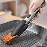 5pcs Kitchen Food Clamps Scalding Resistant Barbecue Tongs Cooking Clamp Set