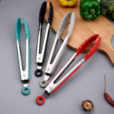5pcs Kitchen Food Clamps Scalding Resistant Barbecue Tongs Cooking Clamp Set - Extra Image