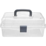 Translucent Three Layer Toolbox Multifunctional Folding Storage Box Organizer - Extra Image