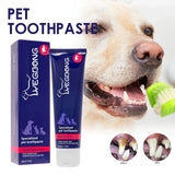Pet Oral Care Cats Dogs Clean Bad Breath Tartar Stains Teeth Whitening Kit - Extra Image
