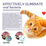 Pet Oral Care Cats Dogs Clean Bad Breath Tartar Stains Teeth Whitening Kit - Extra Image