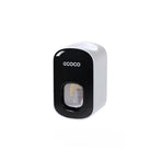 Ecoco Wall Mount Auto Ands Free Toothpaste Dispenser Automatic Toothpaste Squeez - Black
