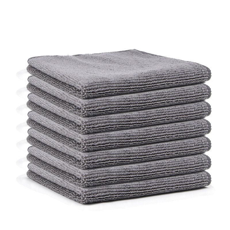 50pcs Microfibre Cleaning Cloths Household Car Dusting Wipes Reusable Soft Towel