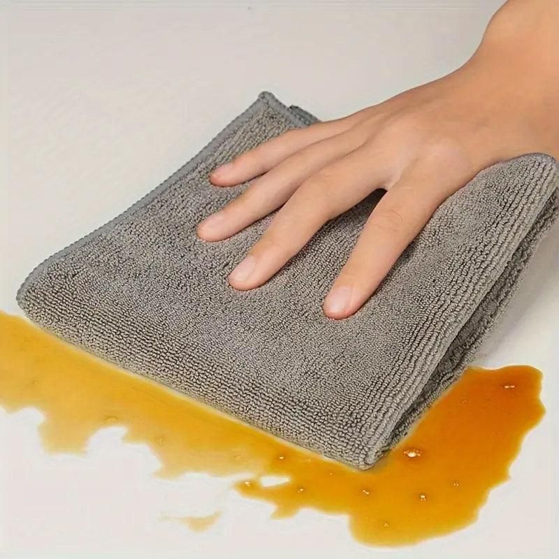 50pcs Microfibre Cleaning Cloths Household Car Dusting Wipes Reusable Soft Towel