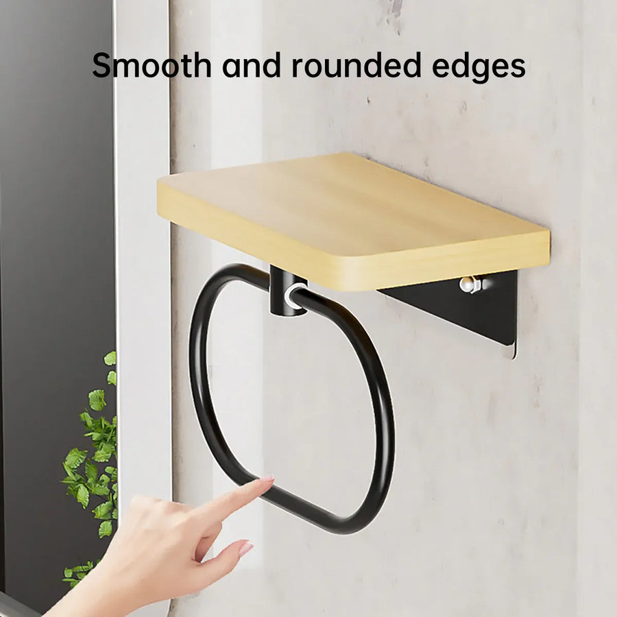 Towel Rack for Bathroom Shower Wall Mounted Rustproof Space Saving Durable
