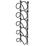 Multifunctional Wall Mounted Bathroom Storage Rack Multi Layer Towel and Wine - Front View
