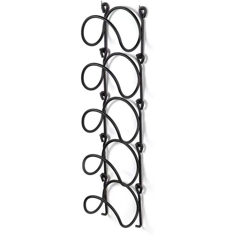 Multifunctional Wall Mounted Bathroom Storage Rack Multi Layer Towel and Wine