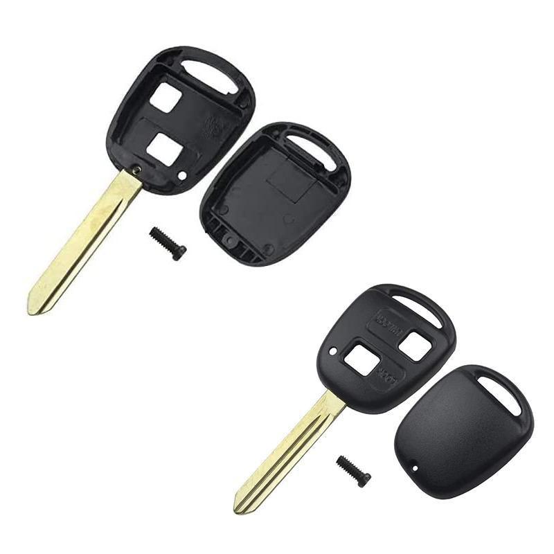 For TOYOTA Car key Remote case/shell for Prado Avensis Corolla Rav Kluger Tarago