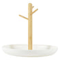 Branch Tray Desktop Storage Organizer Key Holder Rack for Living Room Entryway - White