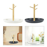 Branch Tray Desktop Storage Organizer Key Holder Rack for Living Room Entryway - White - Extra Image