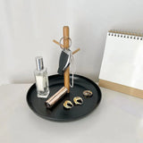 Branch Tray Desktop Storage Organizer Key Holder Rack for Living Room Entryway - White - Extra Image