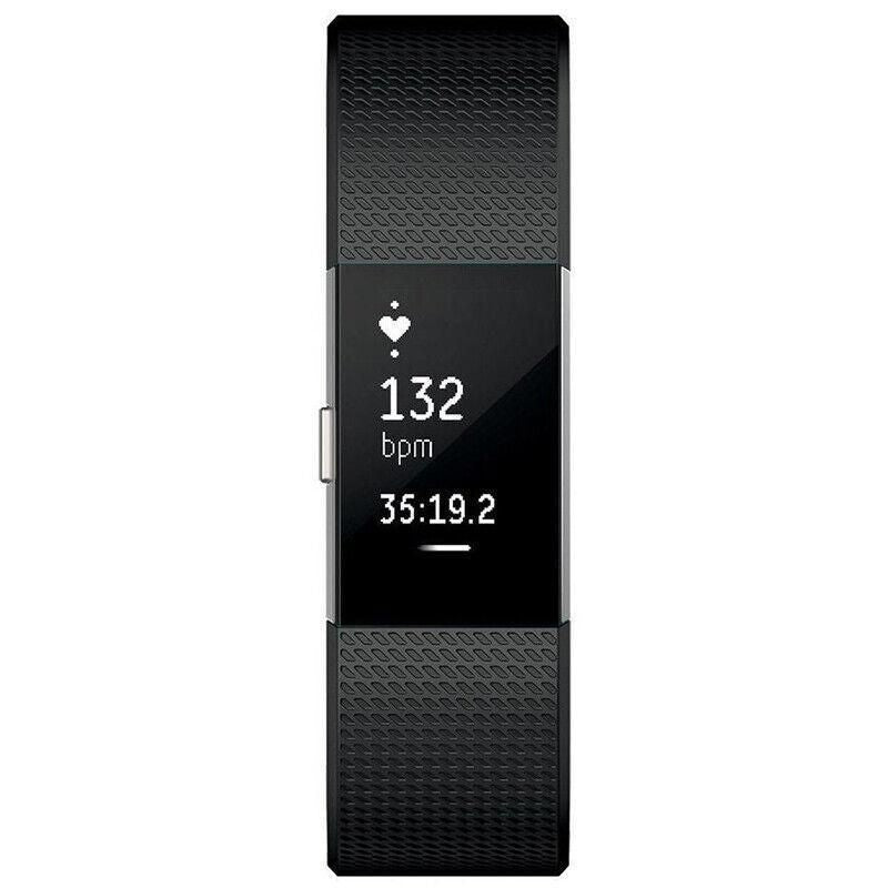 L Size Silicone Watch Wrist Sports Strap For Fitbit Charge Band Wristband Replacement - White