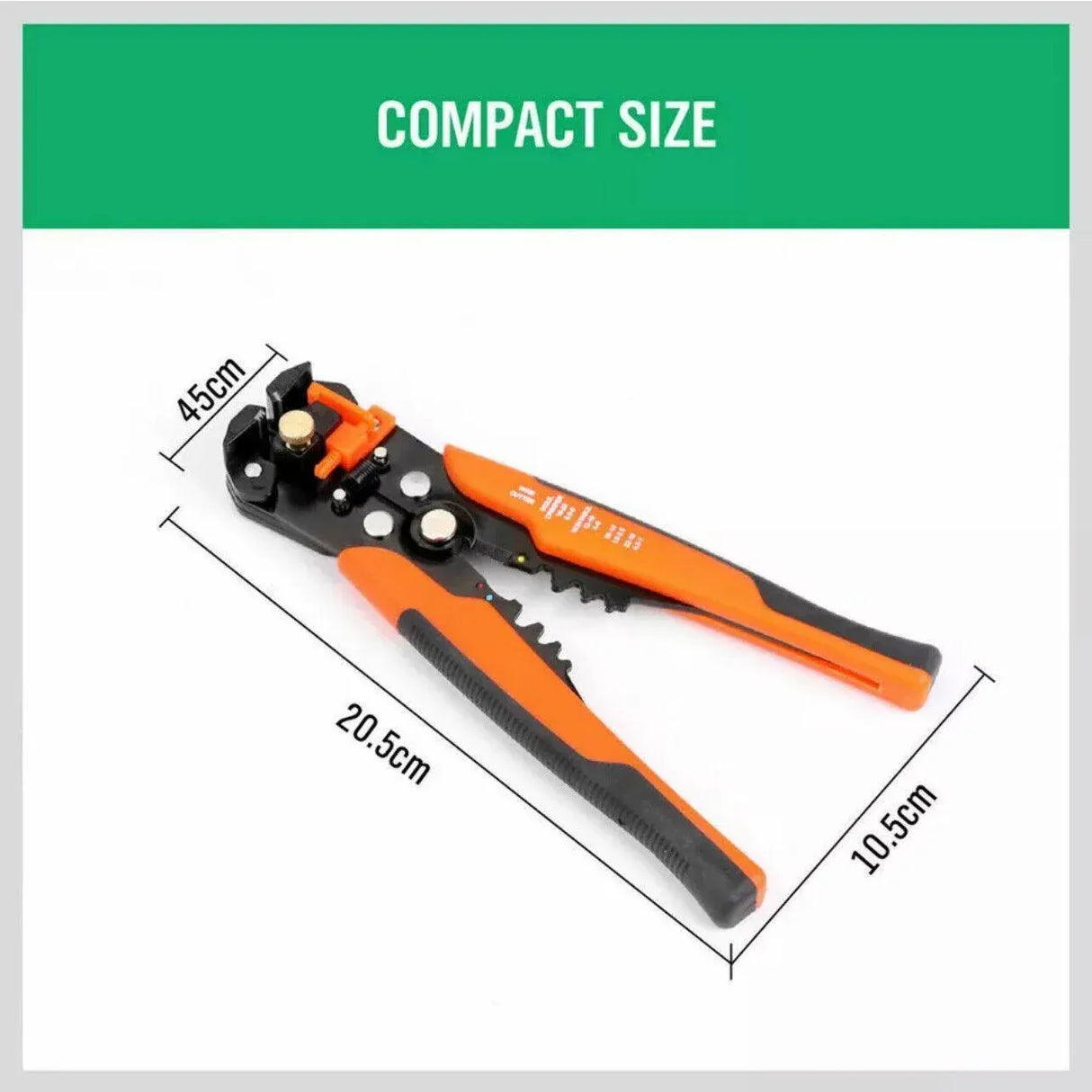 Automatic Wire Cutter Stripper Pliers Electrical Cable Crimper Terminal Tool Au - Yellow