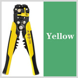 Automatic Wire Cutter Stripper Pliers Electrical Cable Crimper Terminal Tool Au - Yellow - Extra Image