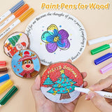 21 Acrylic Paint Marker Pens Set Permanent Stone Glass Metal Fabric Waterproof - Extra Image