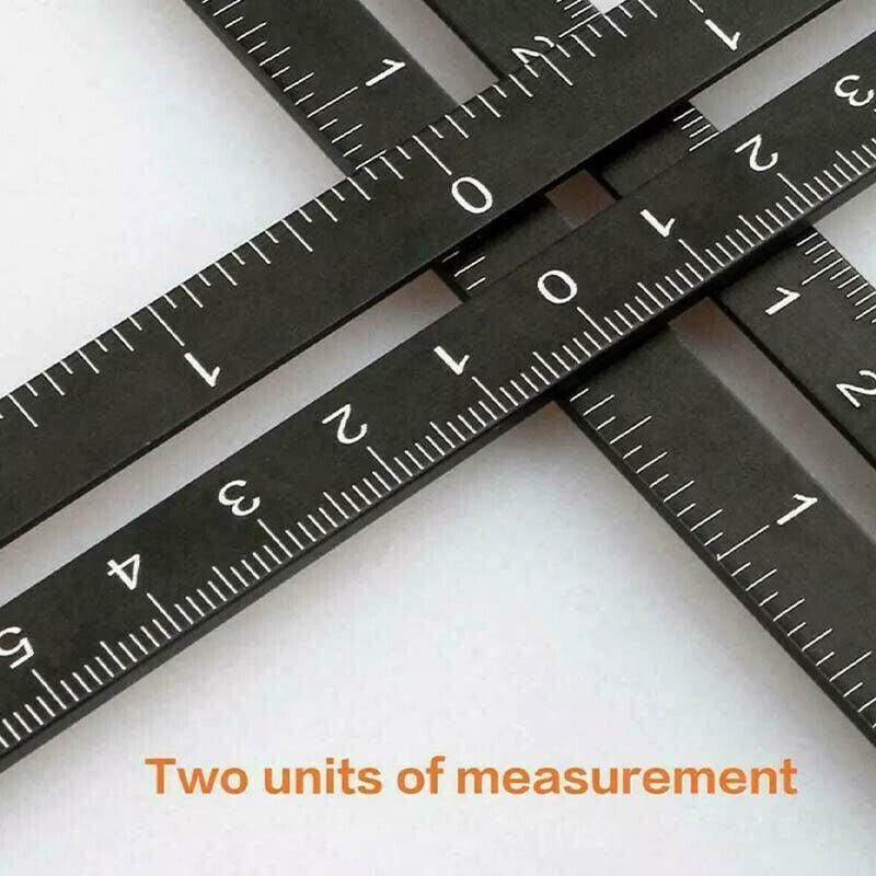 Universal Angularizer Ruler Multi Angle Measuring Template Tool Hole Locator Au