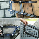 Universal Angularizer Ruler Multi Angle Measuring Template Tool Hole Locator Au - Extra Image