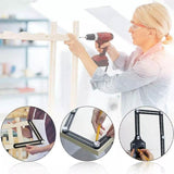 Universal Angularizer Ruler Multi Angle Measuring Template Tool Hole Locator Au
