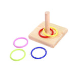 Parrot Chew Toys Interactive Bird Training Rings Set Pet Bird Intelligence Toys
