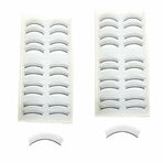 10 Pairs Self-Adhesive Training False Eyelash Extensions Strip