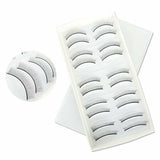 10 Pairs Self-Adhesive Training False Eyelash Extensions Strip - Extra Image