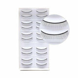 10 Pairs Self-Adhesive Training False Eyelash Extensions Strip - Extra Image