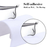 10 Pairs Self-Adhesive Training False Eyelash Extensions Strip - Extra Image